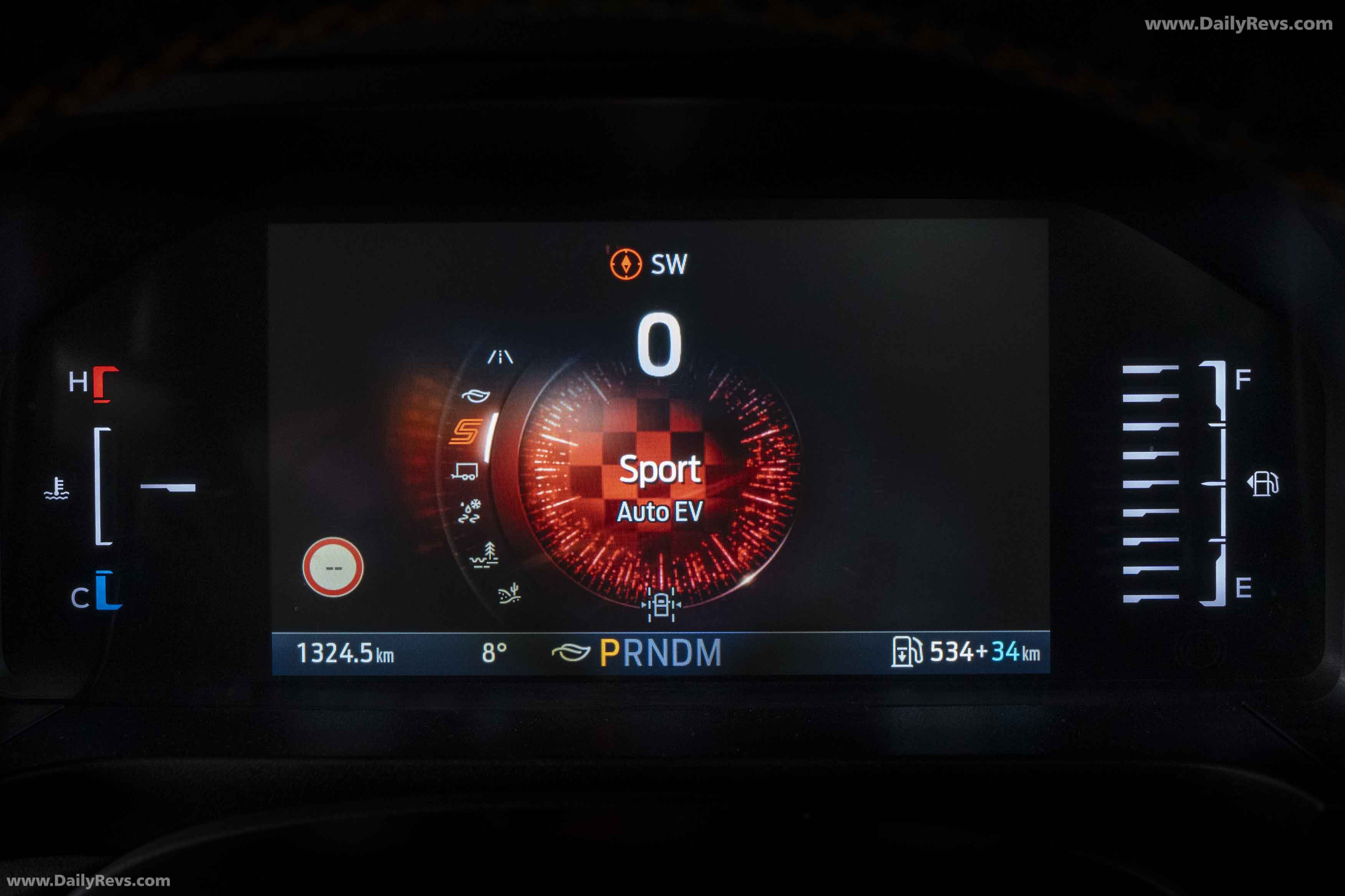 2025 Ford Ranger PHEV Wildtrak Interior