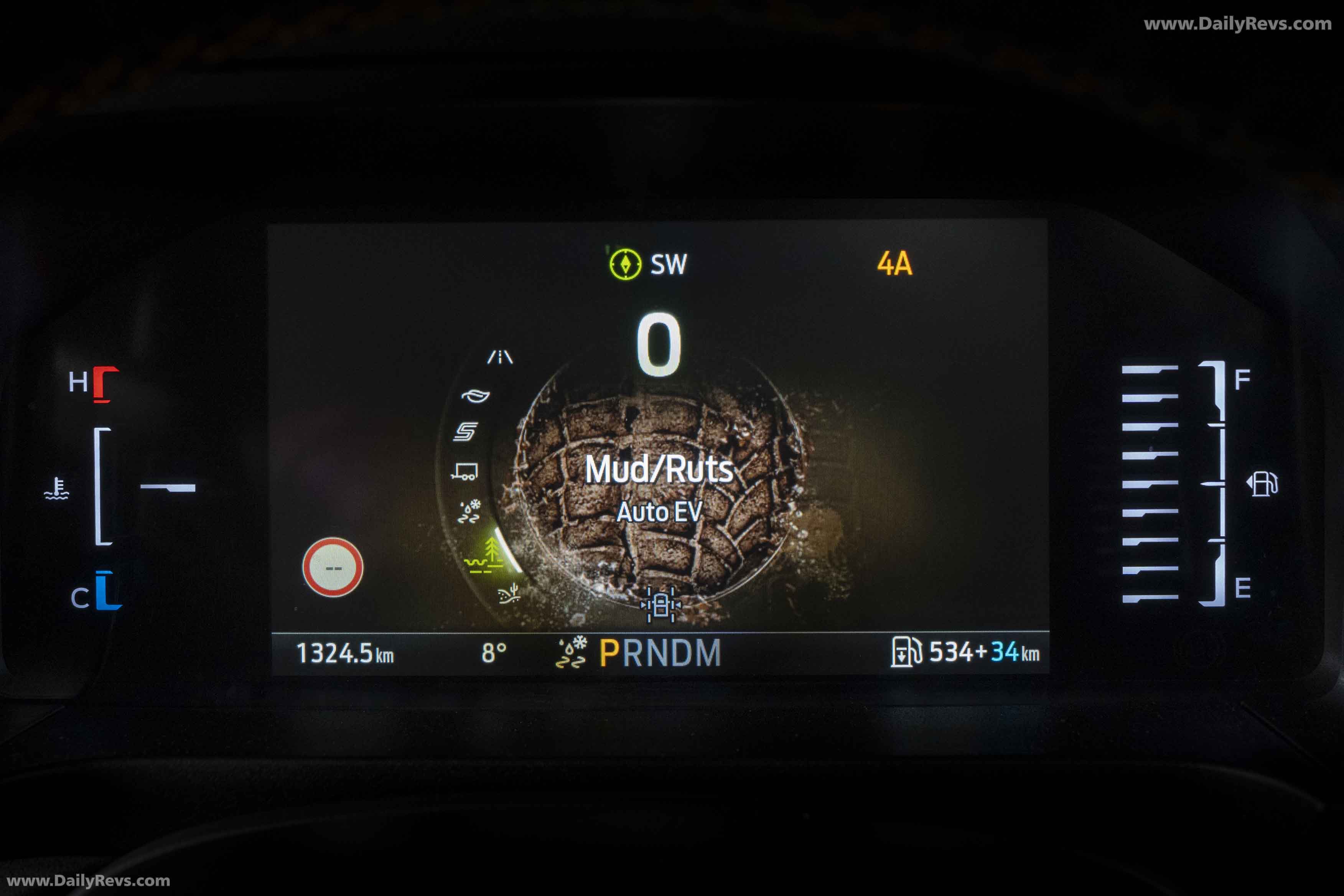 2025 Ford Ranger PHEV Wildtrak Interior