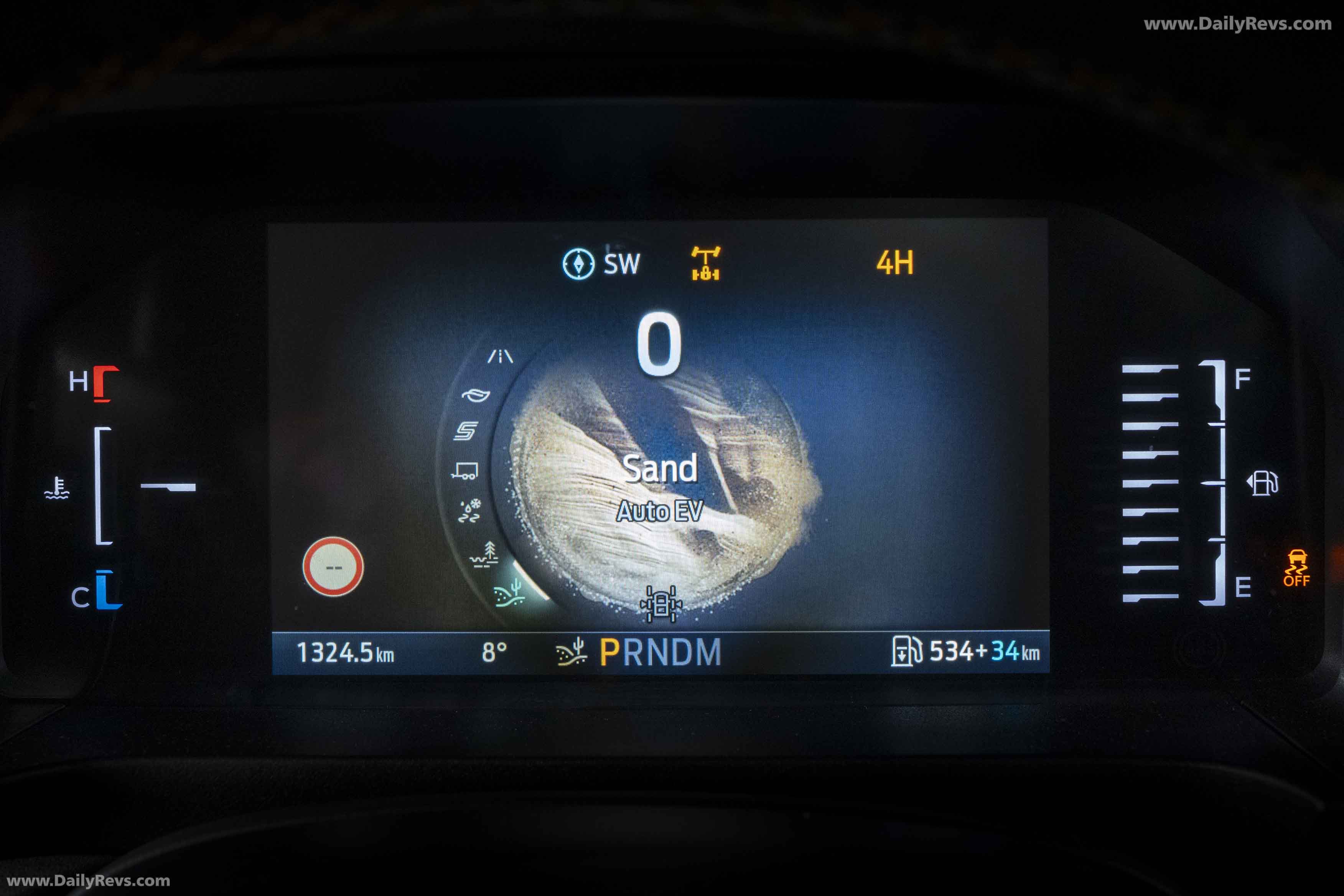 2025 Ford Ranger PHEV Wildtrak Interior