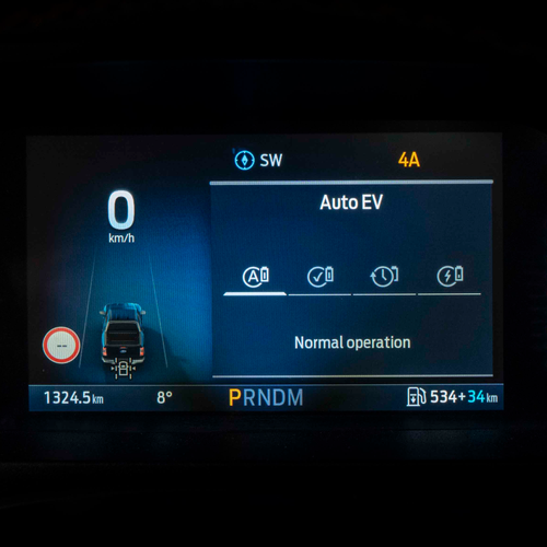 2025 Ford Ranger PHEV Wildtrak Interior