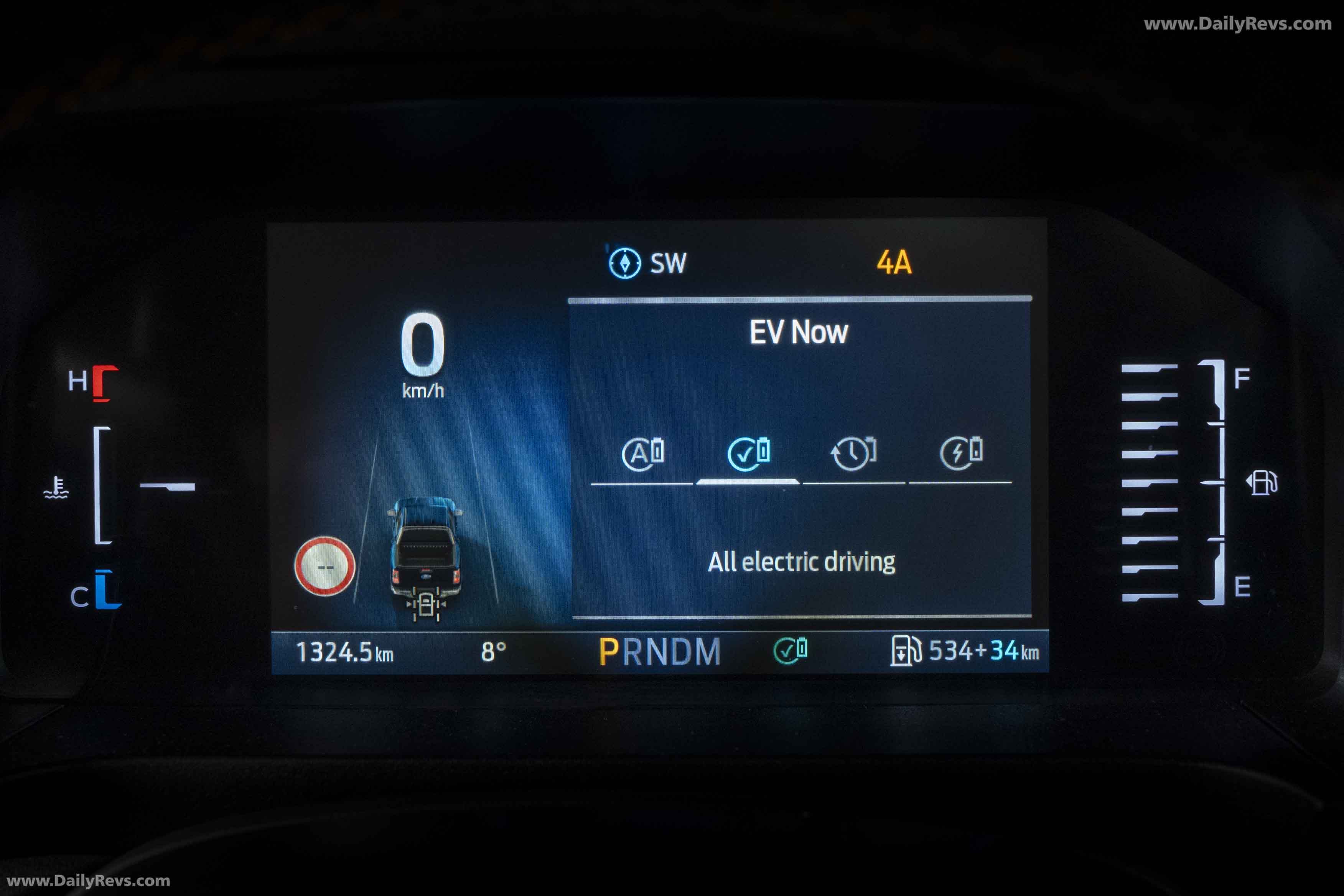 2025 Ford Ranger PHEV Wildtrak Interior