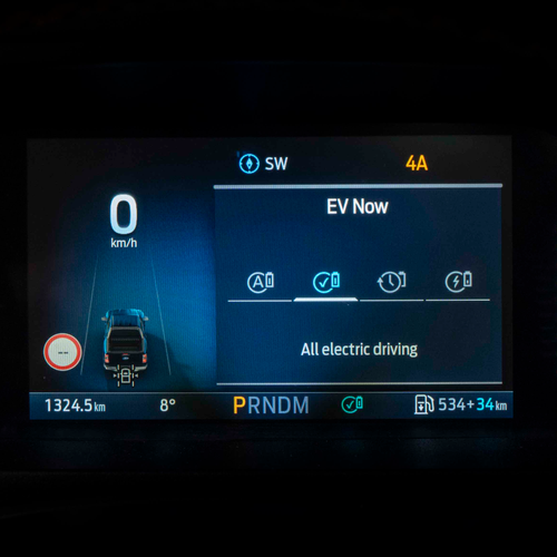 2025 Ford Ranger PHEV Wildtrak Interior
