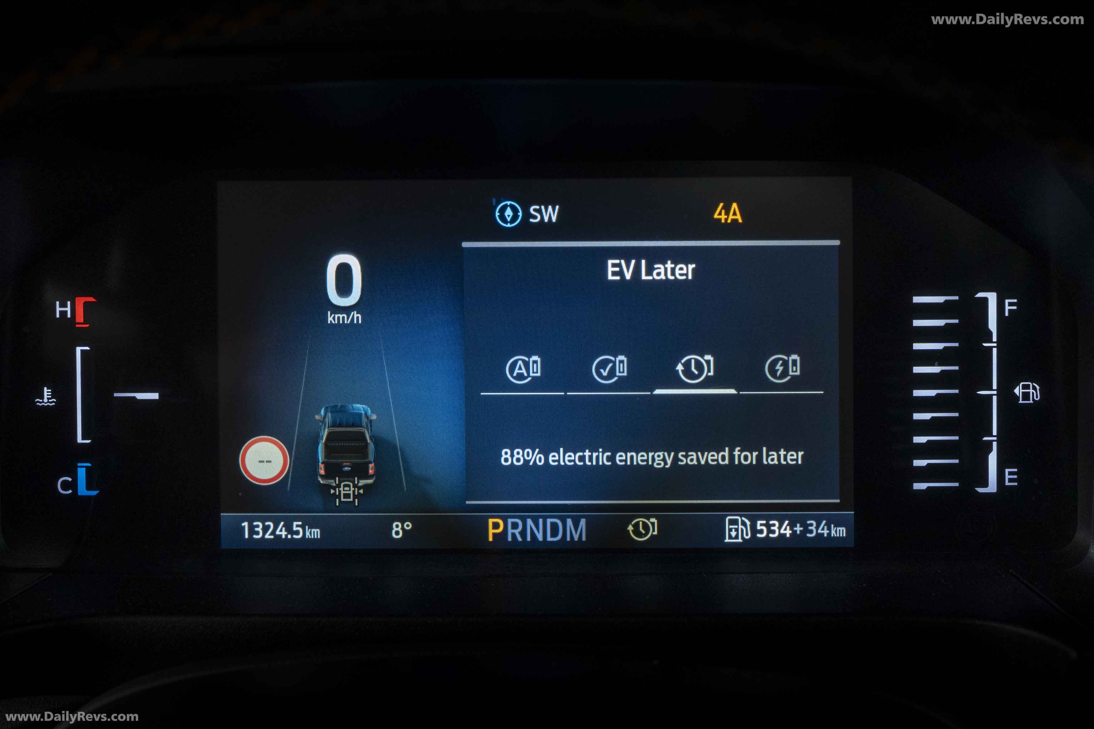 2025 Ford Ranger PHEV Wildtrak Interior