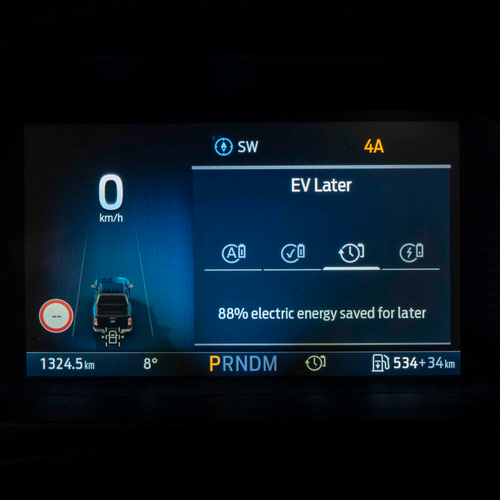2025 Ford Ranger PHEV Wildtrak Interior