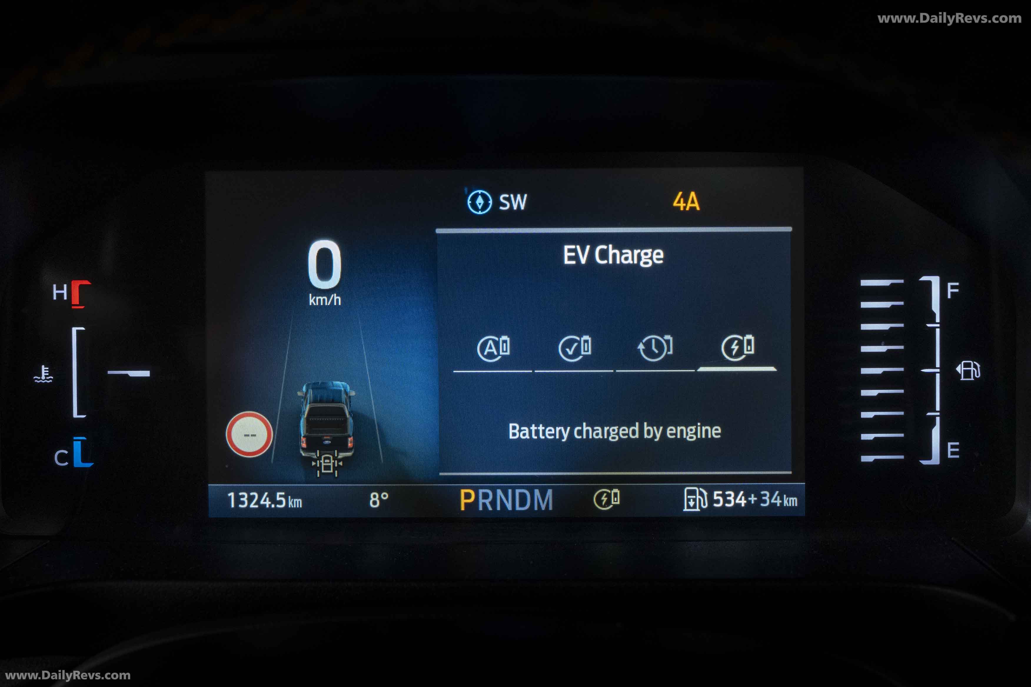 2025 Ford Ranger PHEV Wildtrak Interior