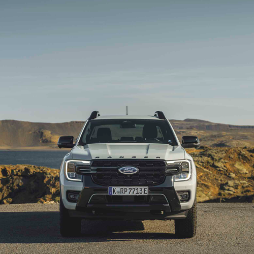 2025 Ford Ranger PHEV Stormtrak Front View