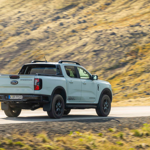 2025 Ford Ranger PHEV Stormtrak Rear View