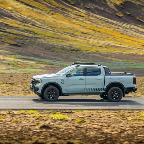 2025 Ford Ranger PHEV Stormtrak Side View