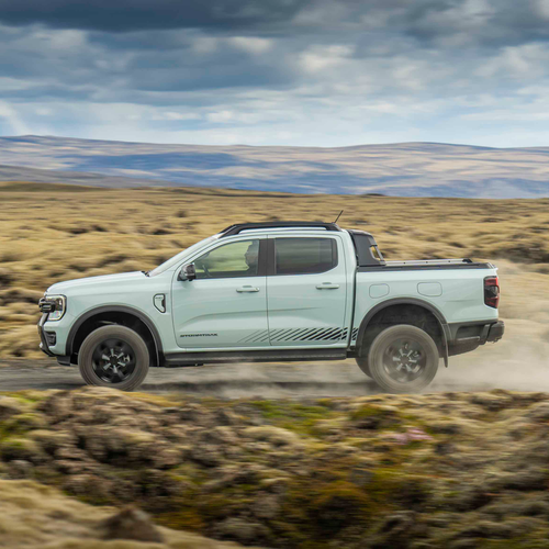 2025 Ford Ranger PHEV Stormtrak Side View