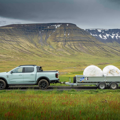 2025 Ford Ranger PHEV Stormtrak Side View