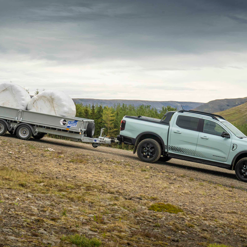 2025 Ford Ranger PHEV Stormtrak Side View