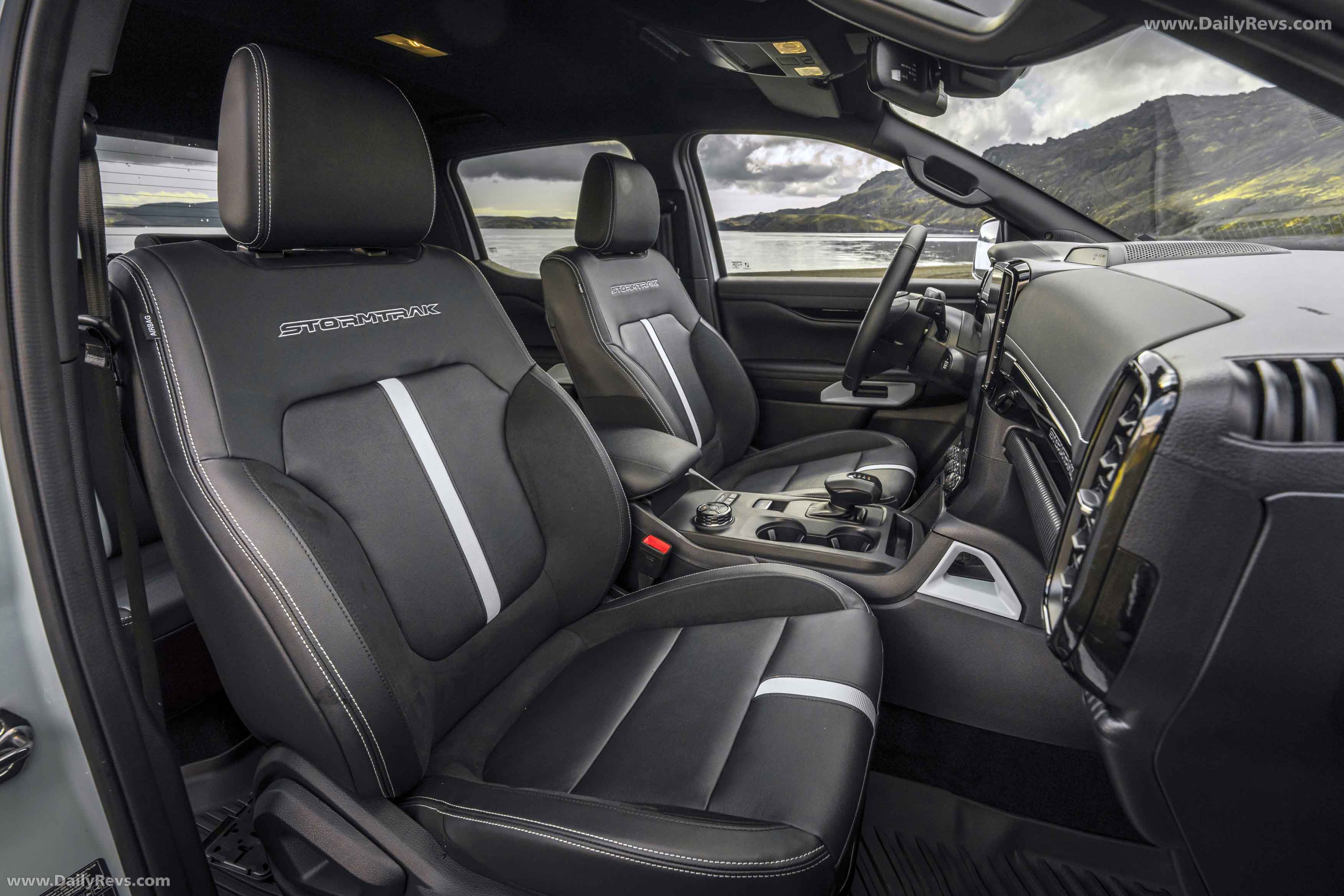 2025 Ford Ranger PHEV Stormtrak Interior