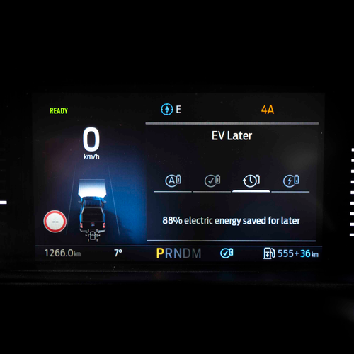 2025 Ford Ranger PHEV Stormtrak Interior
