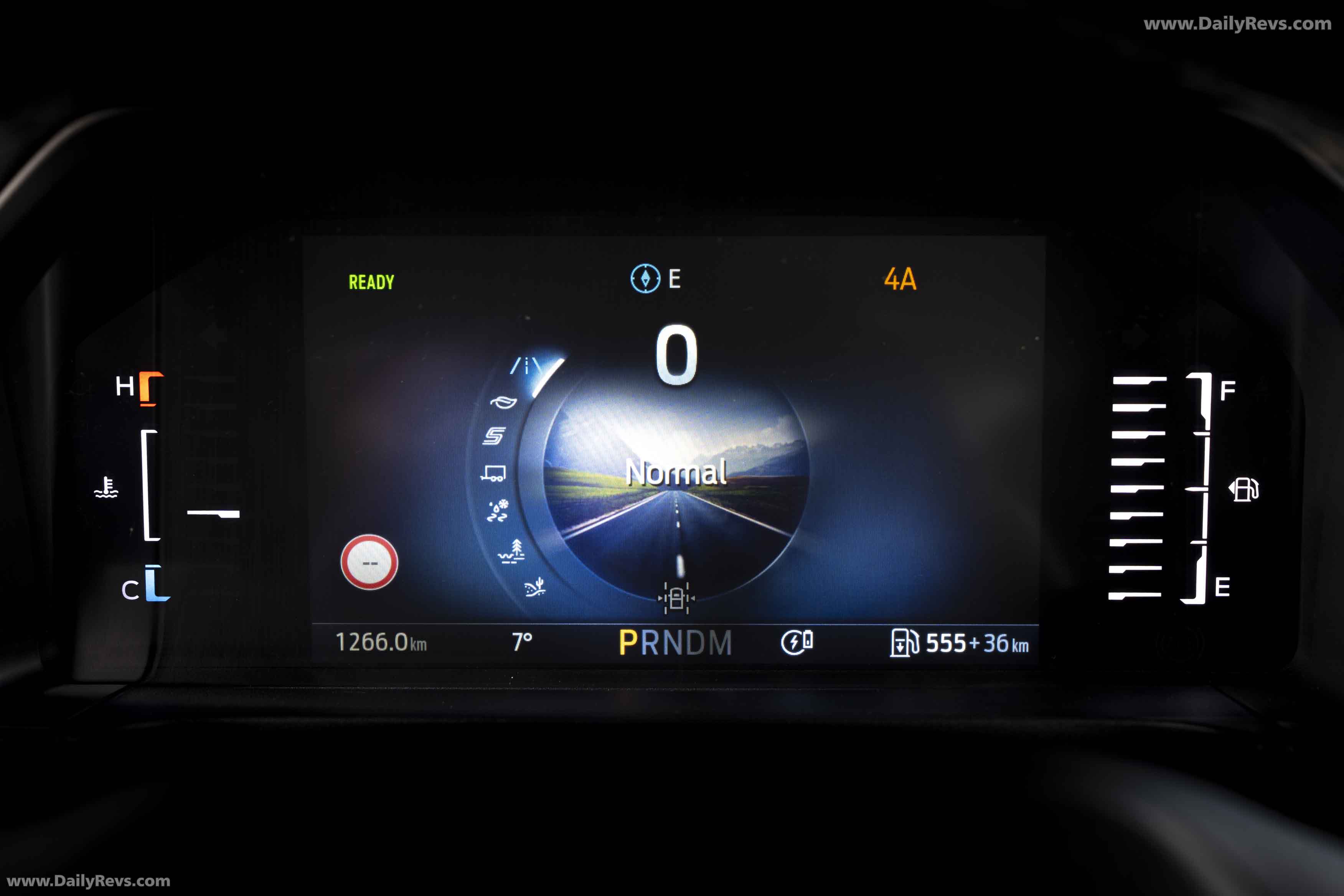 2025 Ford Ranger PHEV Stormtrak Interior