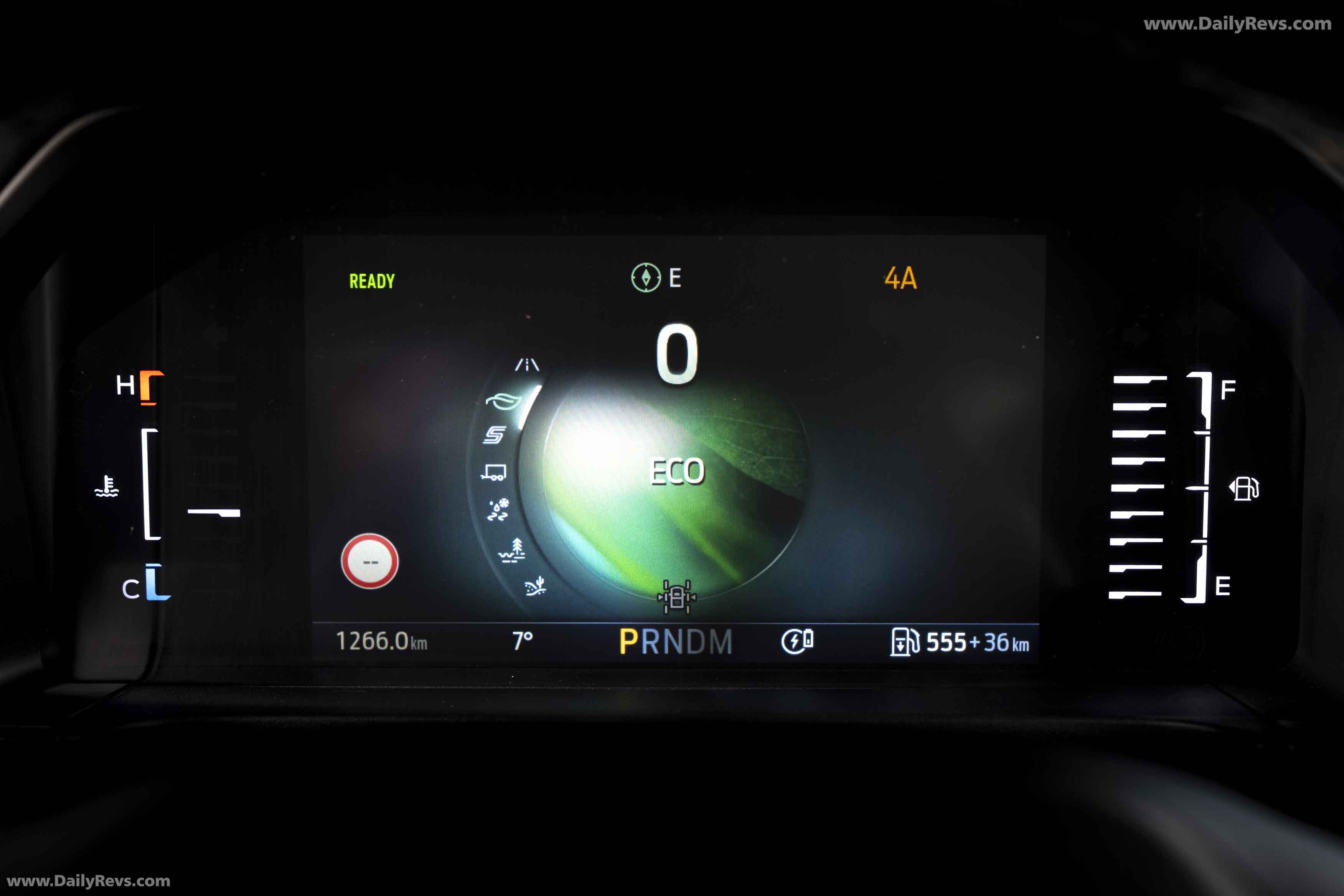 2025 Ford Ranger PHEV Stormtrak Interior