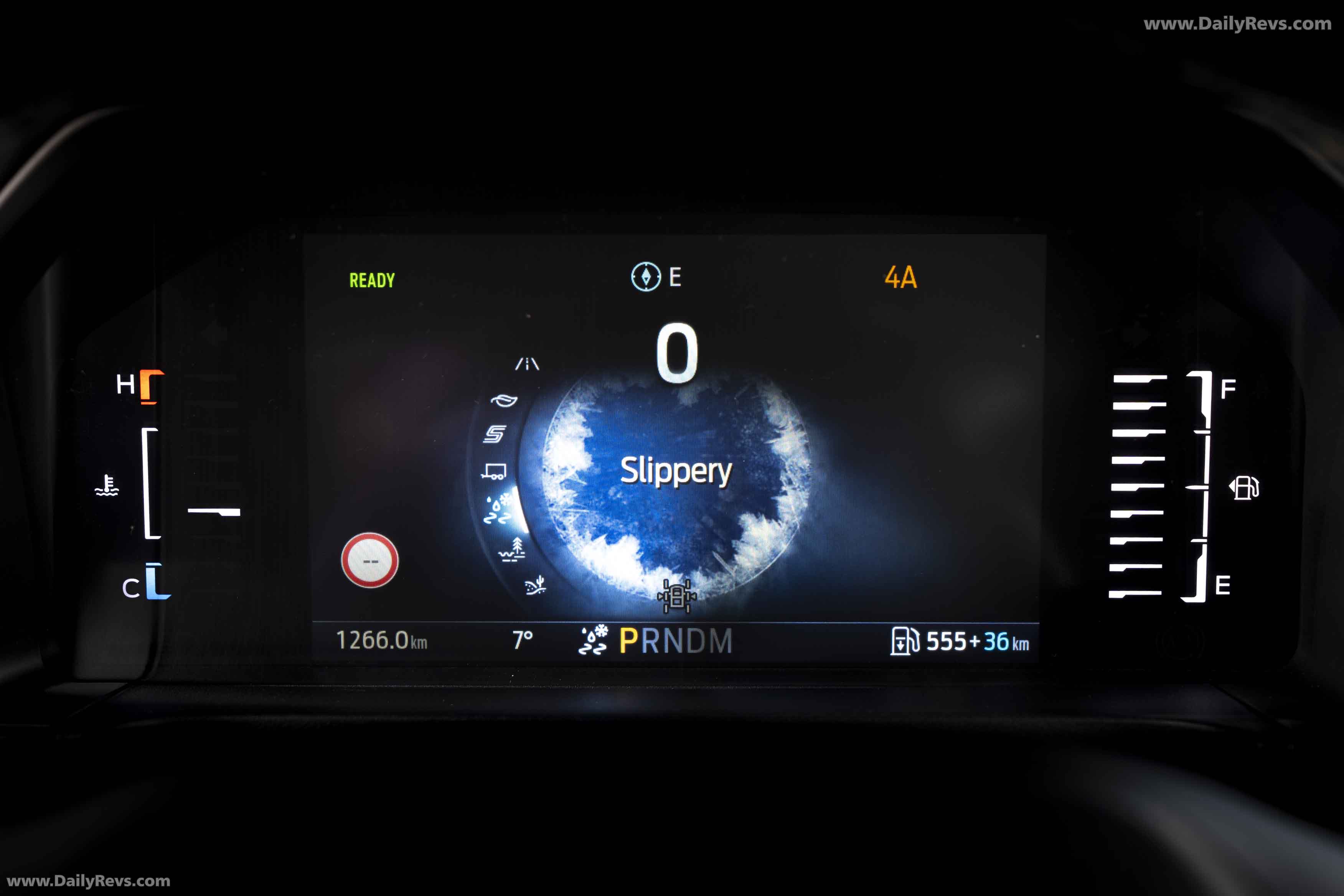 2025 Ford Ranger PHEV Stormtrak Interior
