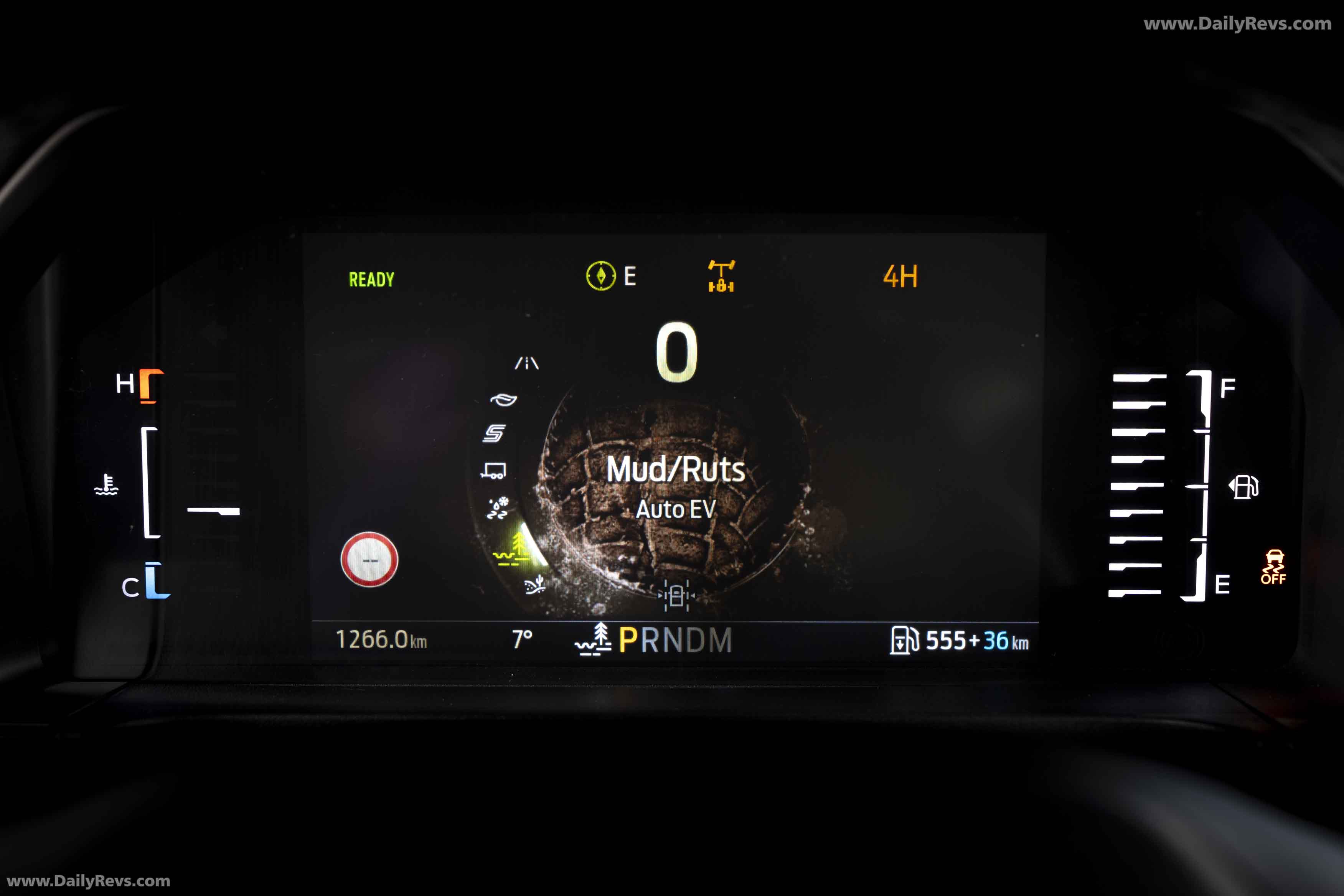 2025 Ford Ranger PHEV Stormtrak Interior