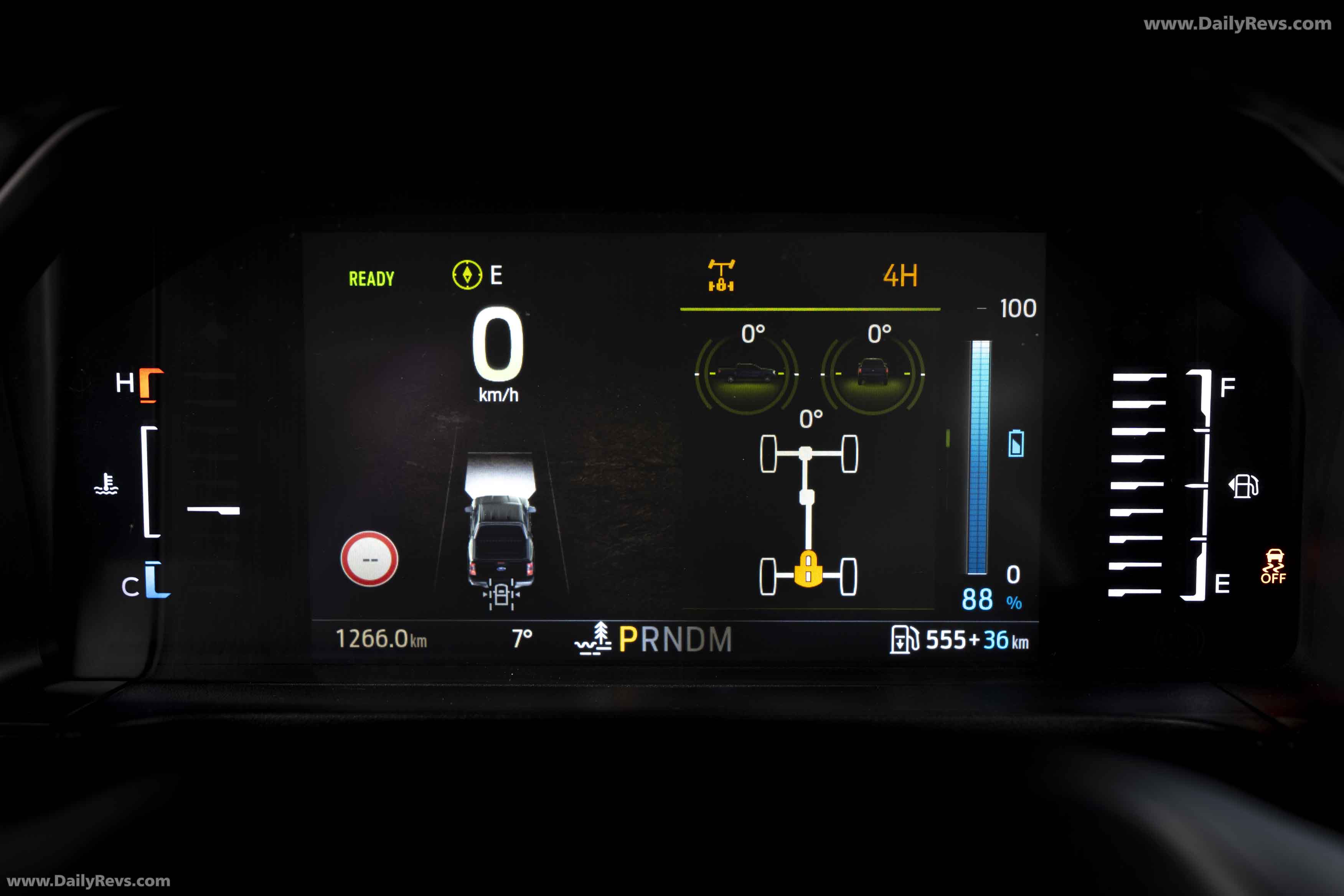 2025 Ford Ranger PHEV Stormtrak Interior