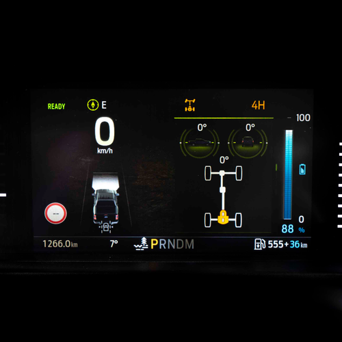 2025 Ford Ranger PHEV Stormtrak Interior