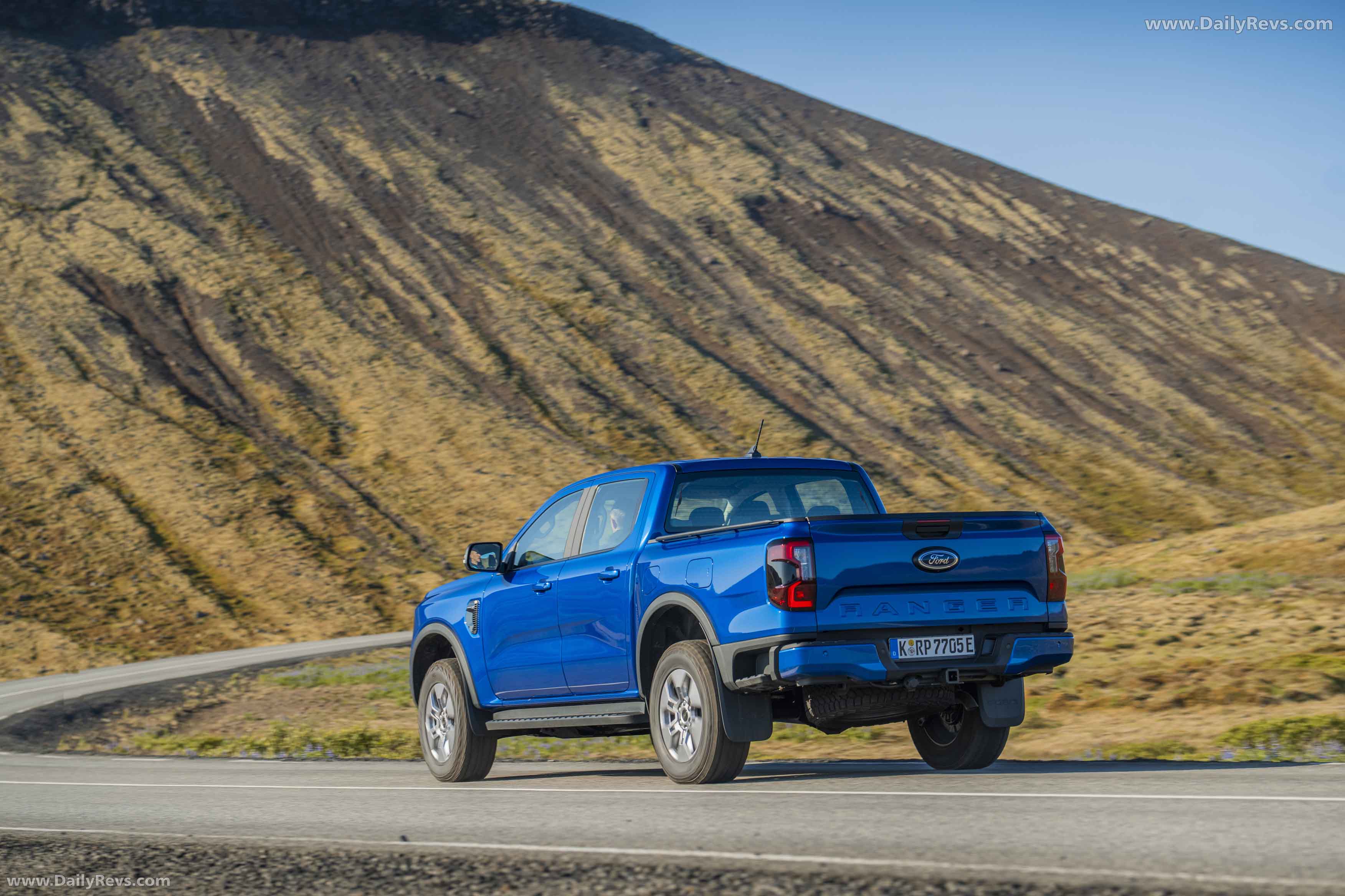 2025 Ford Ranger PHEV XLT Rear View