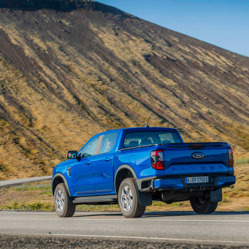2025 Ford Ranger PHEV XLT Rear View