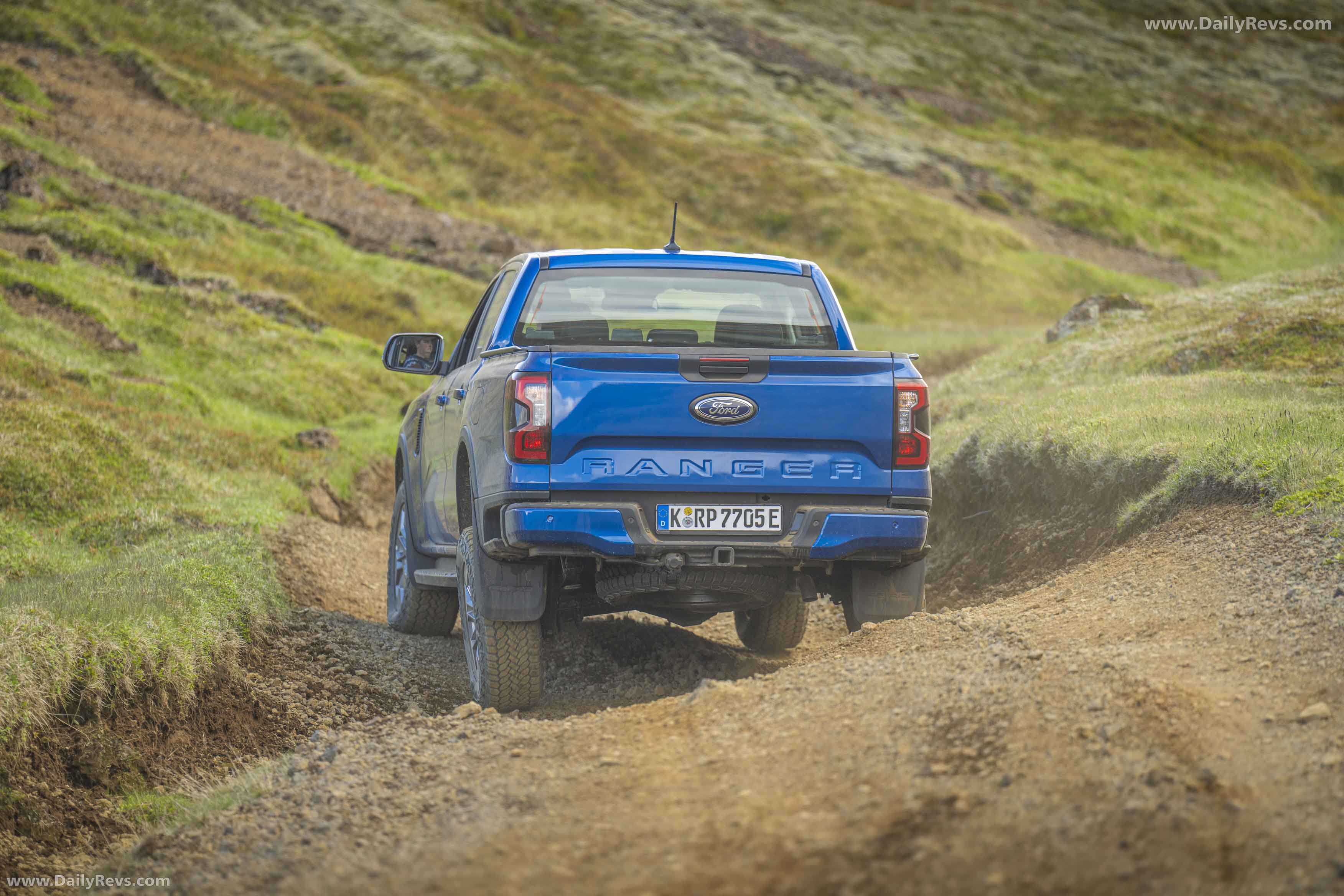 2025 Ford Ranger PHEV XLT Rear View