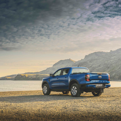 2025 Ford Ranger PHEV XLT Rear View