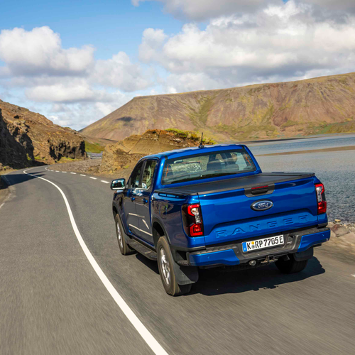 2025 Ford Ranger PHEV XLT Rear View