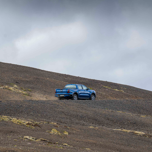 2025 Ford Ranger PHEV XLT Rear View