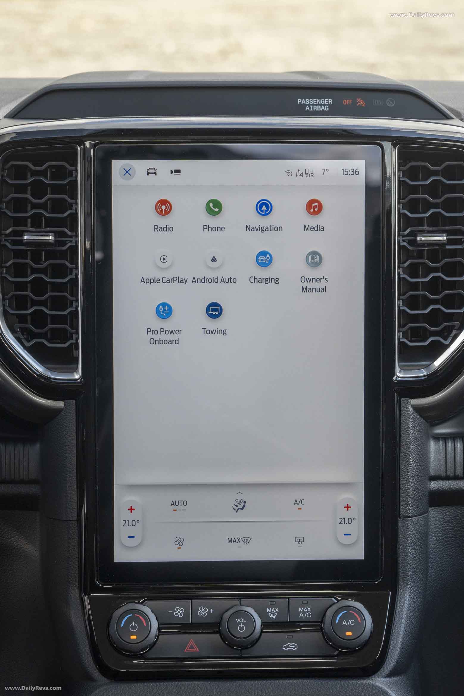 2025 Ford Ranger PHEV XLT Interior