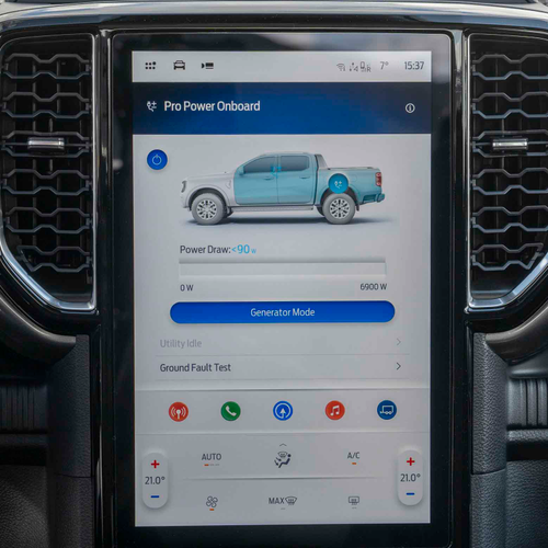 2025 Ford Ranger PHEV XLT Interior
