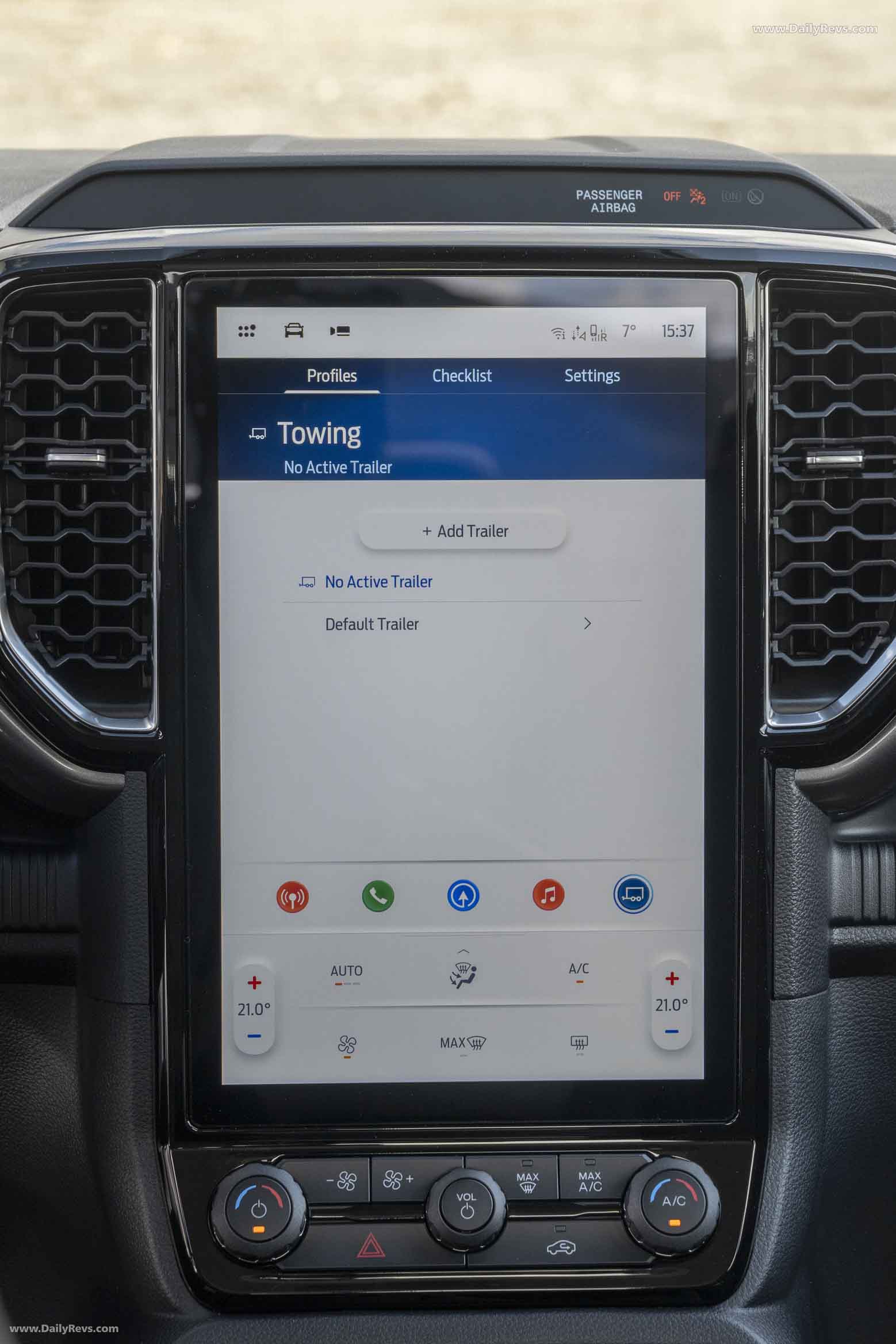 2025 Ford Ranger PHEV XLT Interior