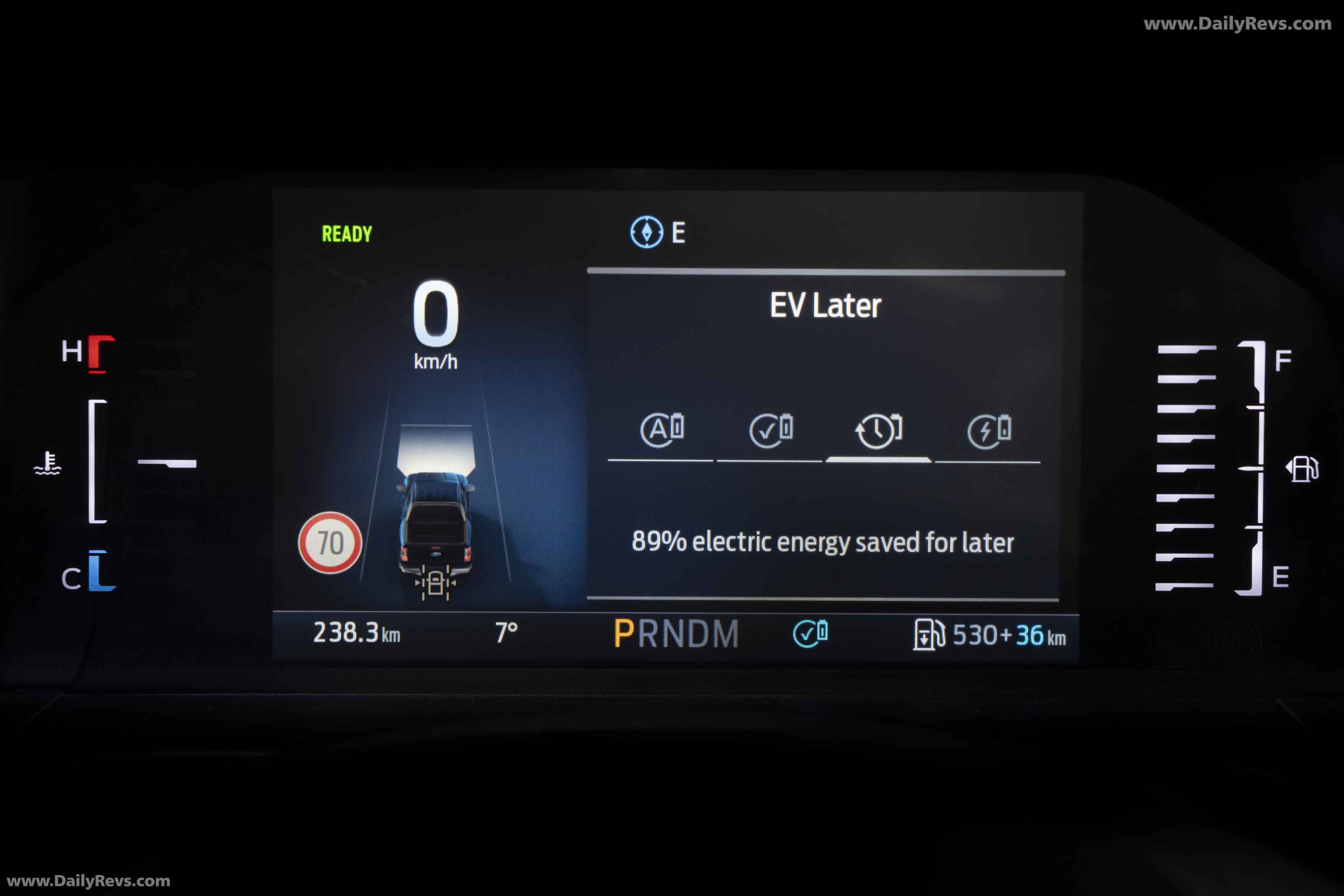 2025 Ford Ranger PHEV XLT Interior