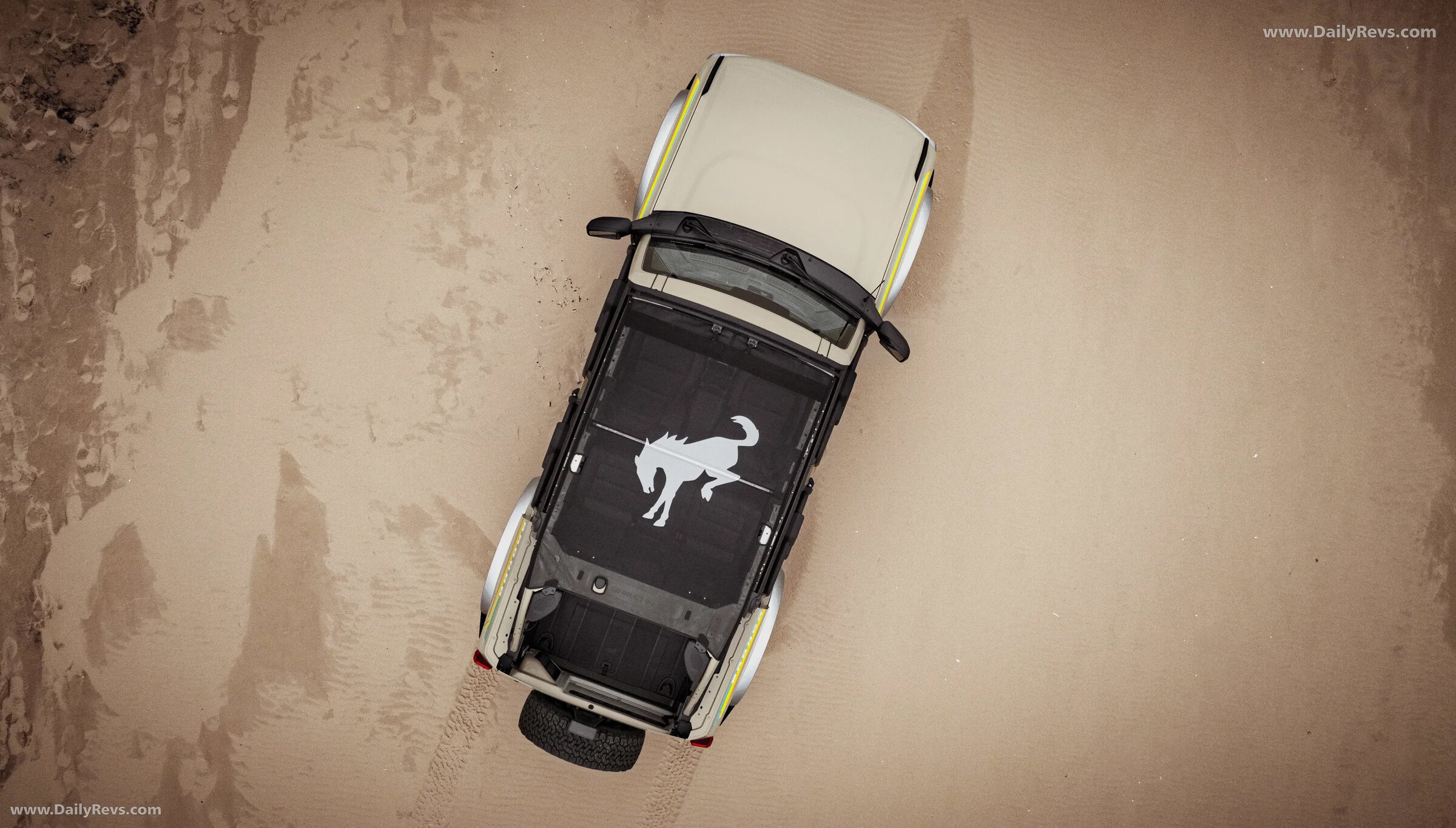 2026 Ford Bronco Coastal Package Top View