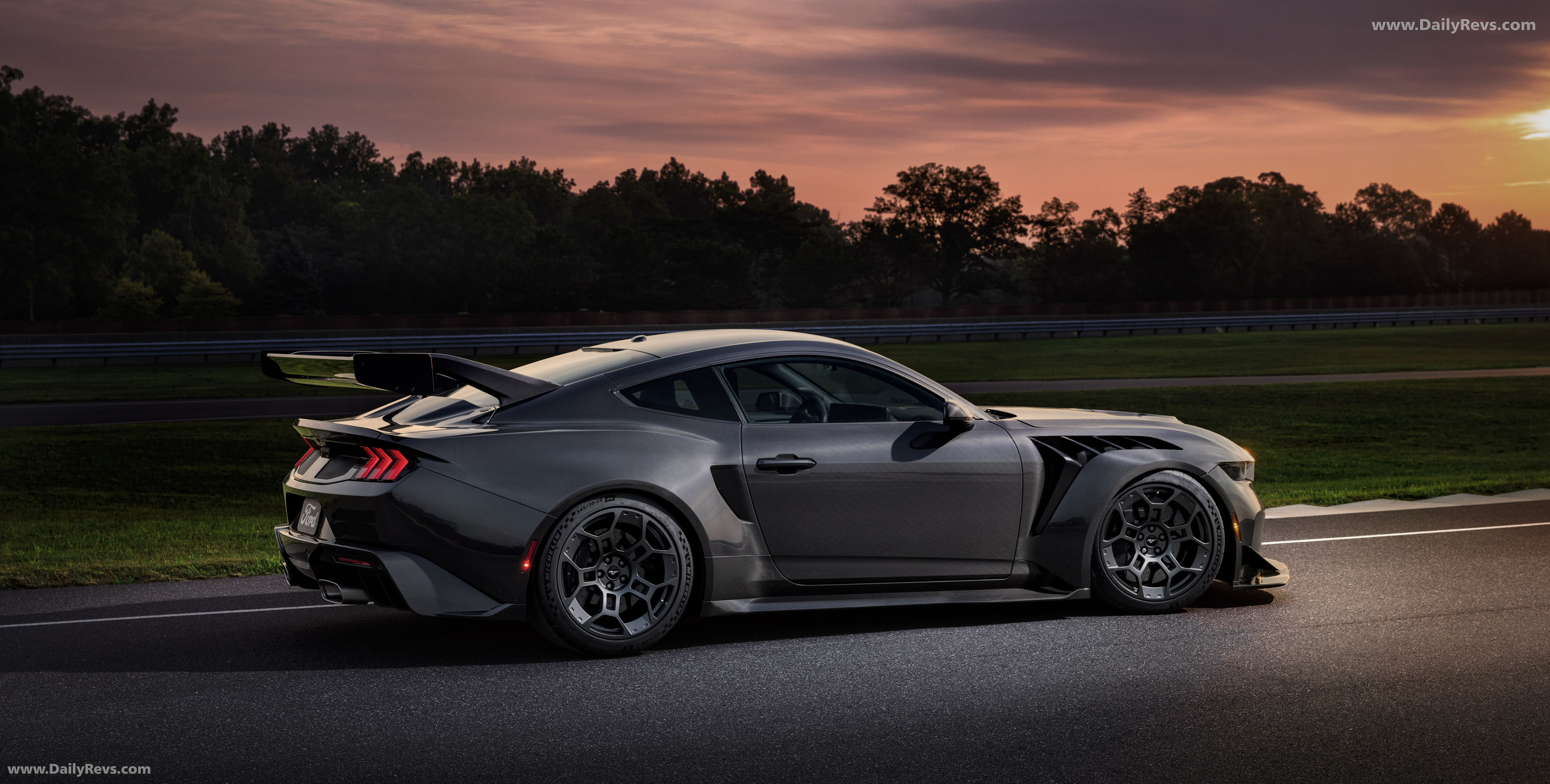 2026 Ford Mustang GTD Liquid Carbon Rear View