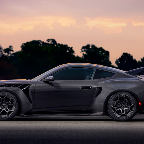 2026 Ford Mustang GTD Liquid Carbon Side View