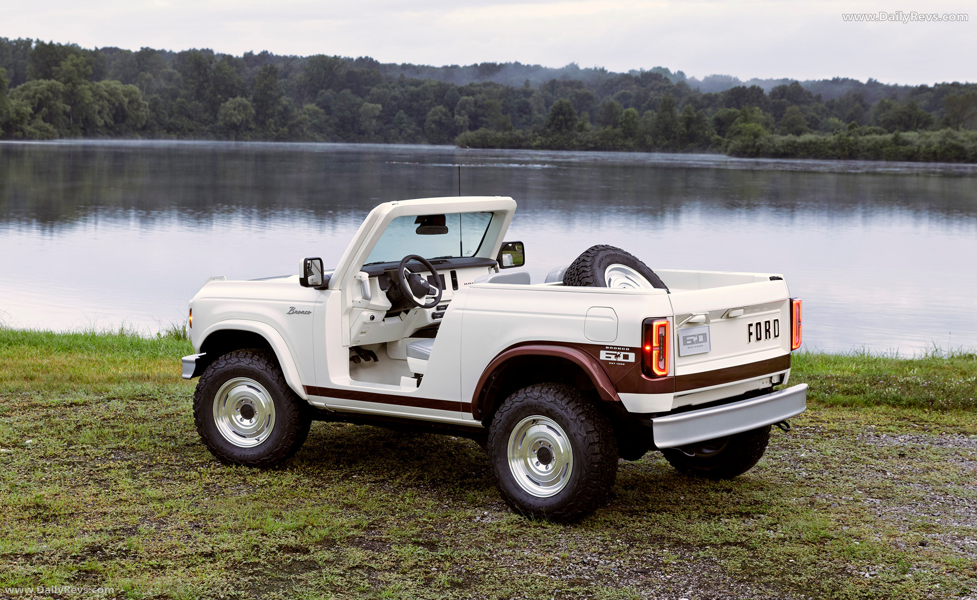 2025 Ford Bronco Roadster Concept Rear View