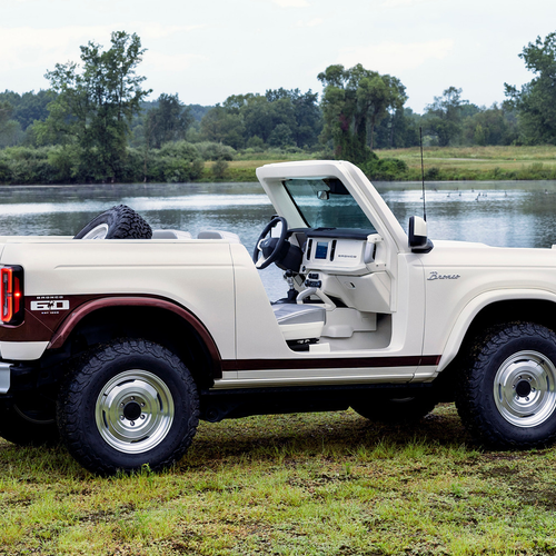 2025 Ford Bronco Roadster Concept Side View