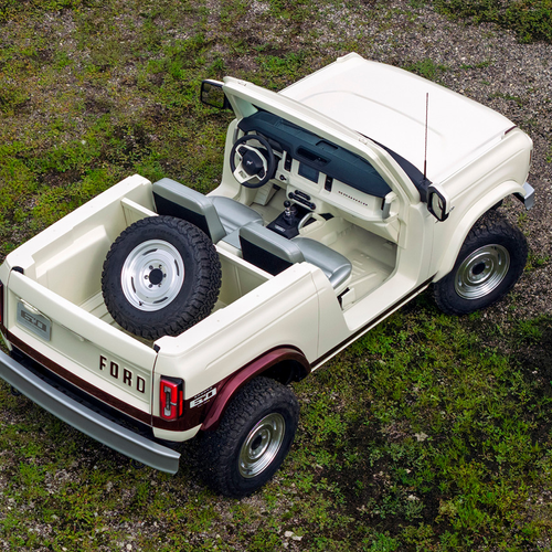 2025 Ford Bronco Roadster Concept Top View