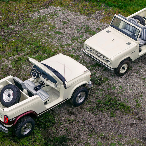 2025 Ford Bronco Roadster Concept Top View