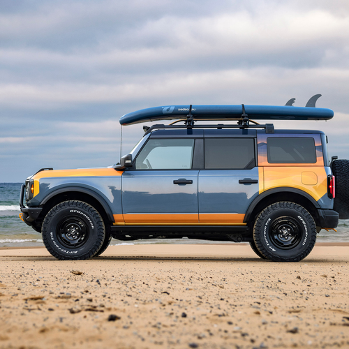 2025 Ford Bronco Silver Lake Dunes Project Side View