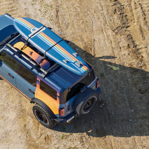 2025 Ford Bronco Silver Lake Dunes Project Top View