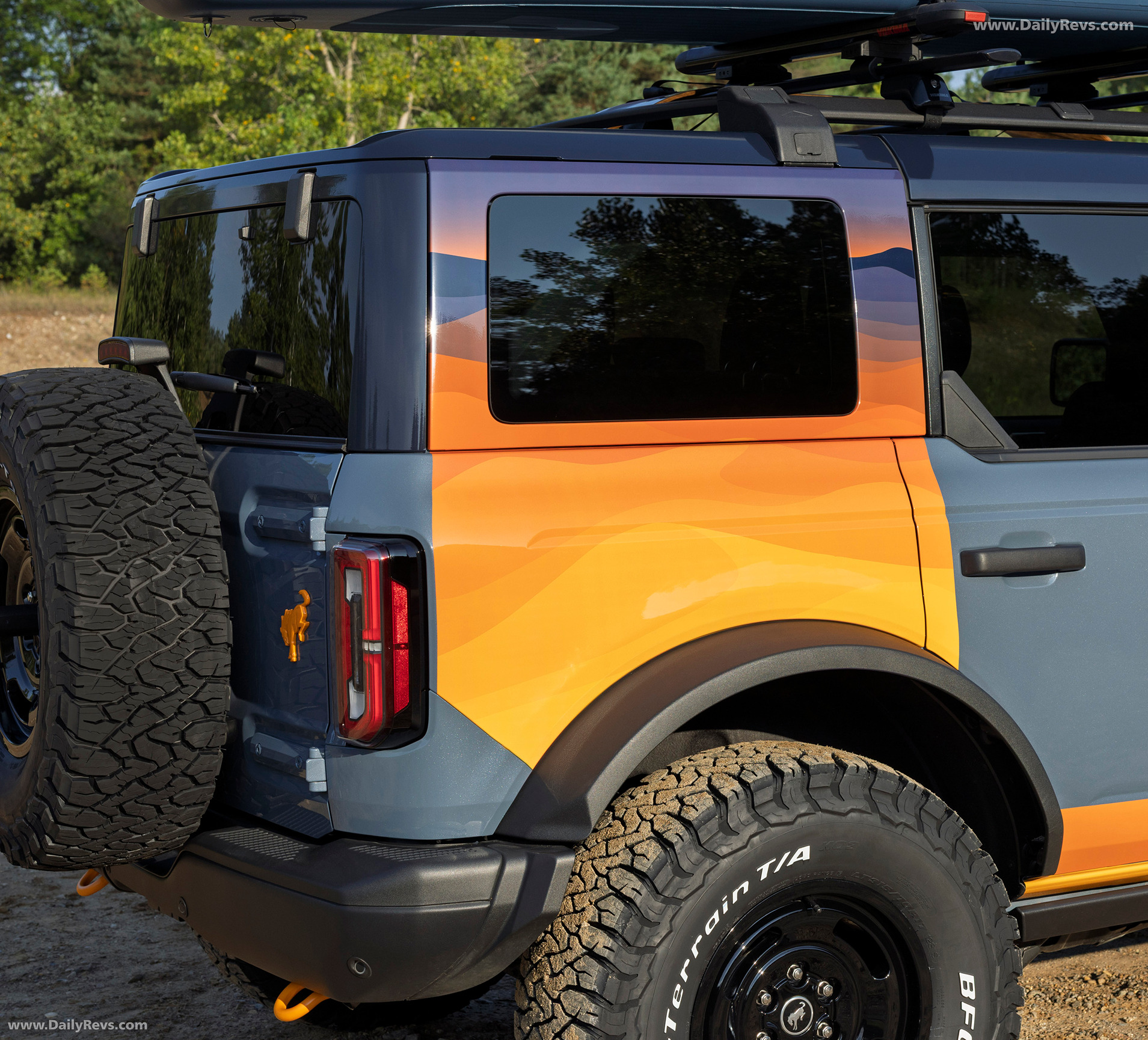 2025 Ford Bronco Silver Lake Dunes Project Exterior