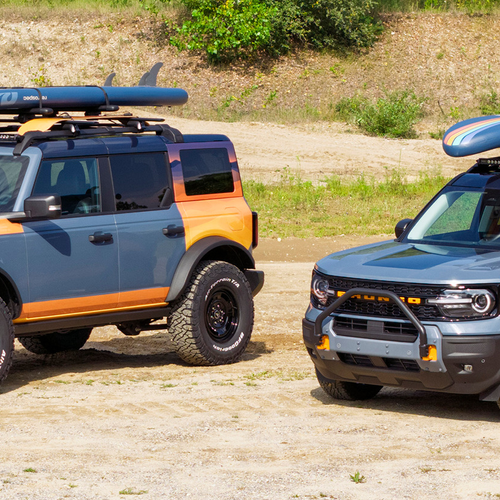 2025 Ford Bronco Sport Silver Lake Dunes Project Front View