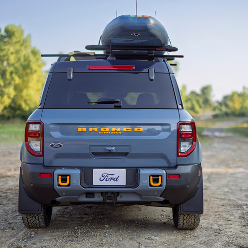 2025 Ford Bronco Sport Silver Lake Dunes Project Rear View