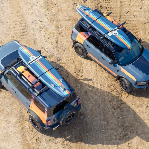 2025 Ford Bronco Sport Silver Lake Dunes Project Top View