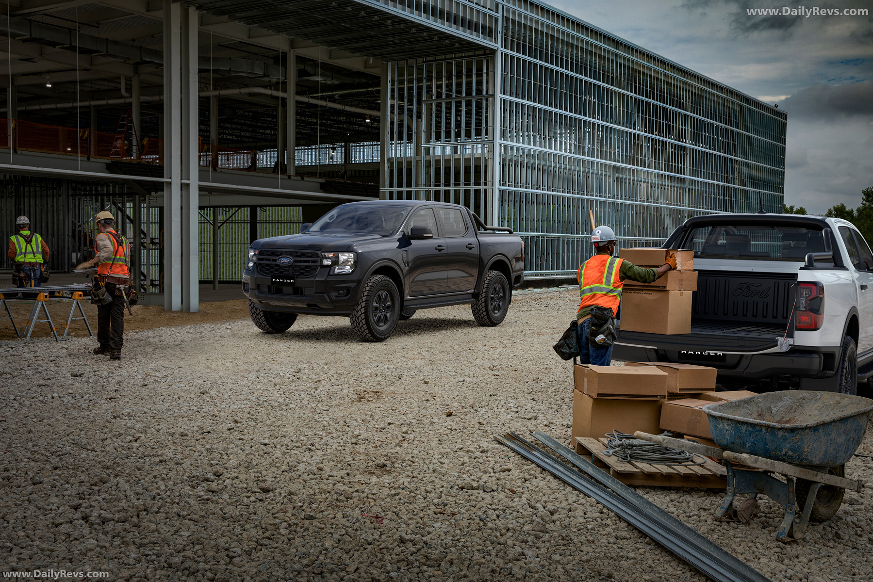 2025 Ford Ranger Black Edition Front View