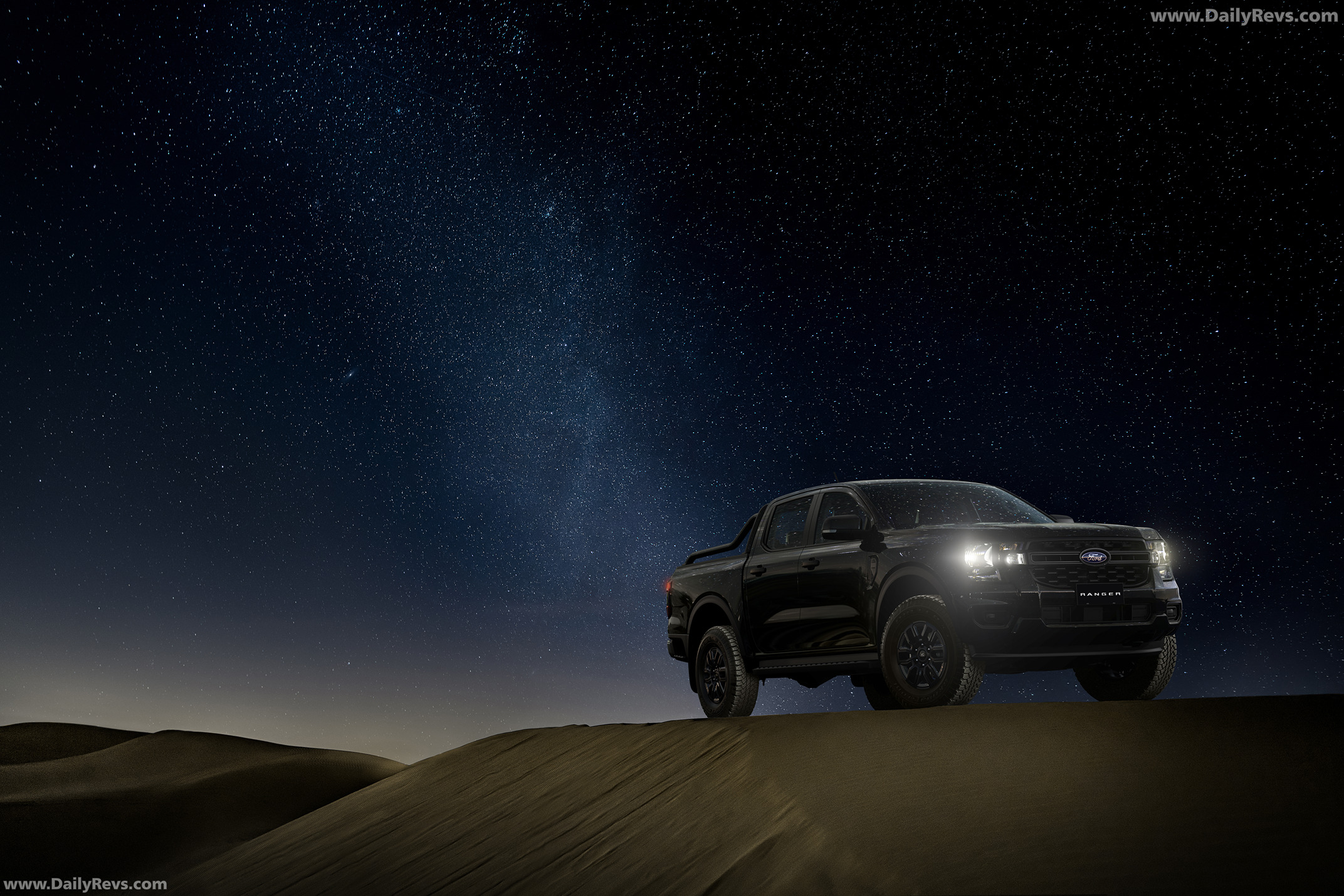 2025 Ford Ranger Black Edition Front View