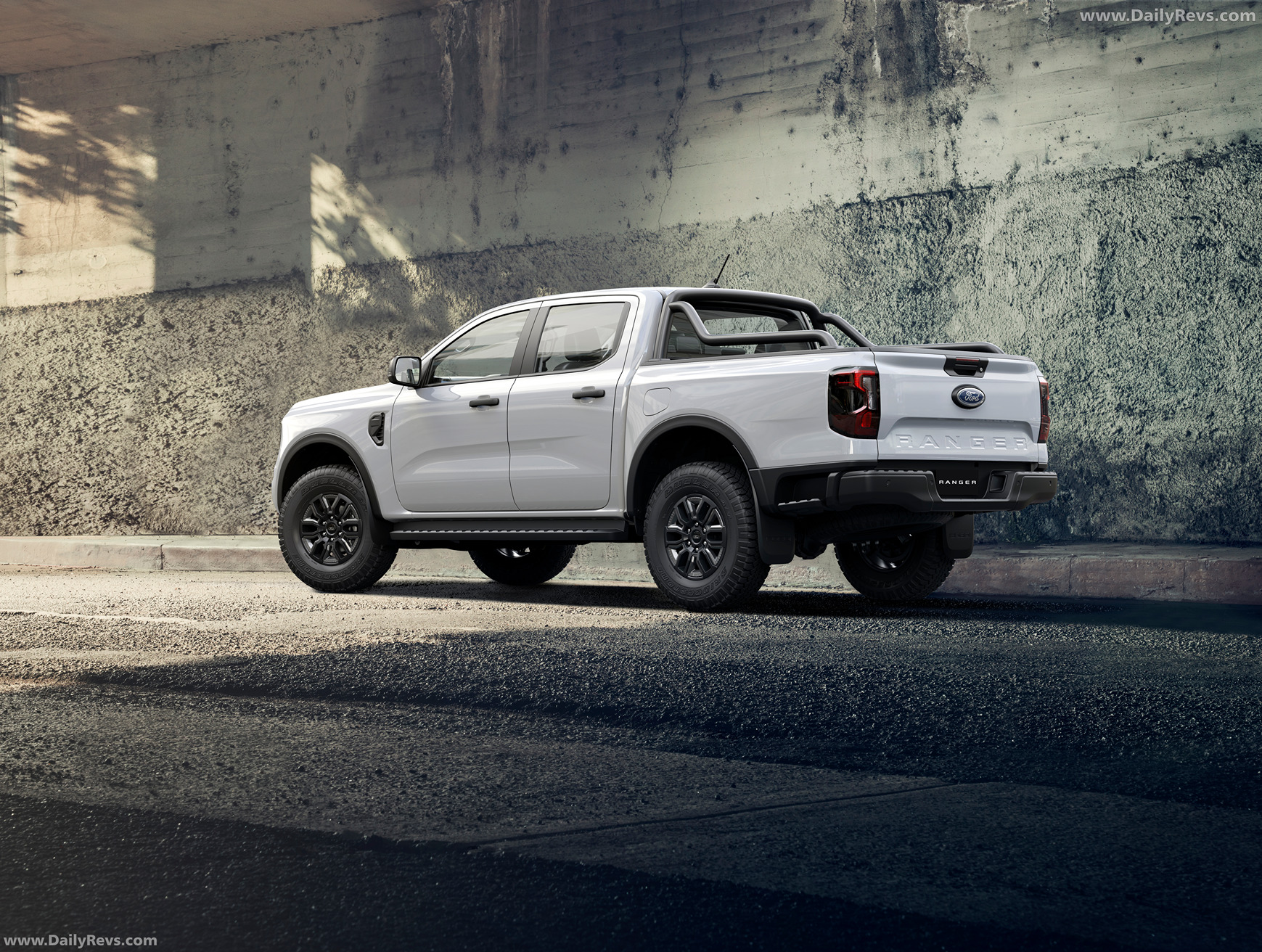 2025 Ford Ranger Black Edition Rear View