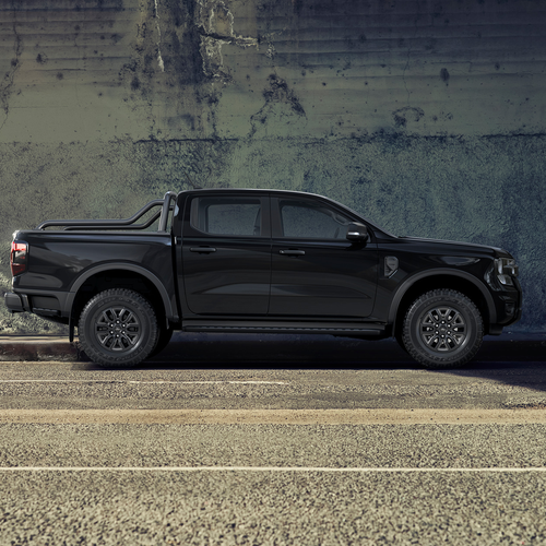 2025 Ford Ranger Black Edition Side View